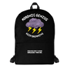 Moronic Genius Backpack (Purple)