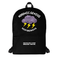 Moronic Genius Backpack (Purple)