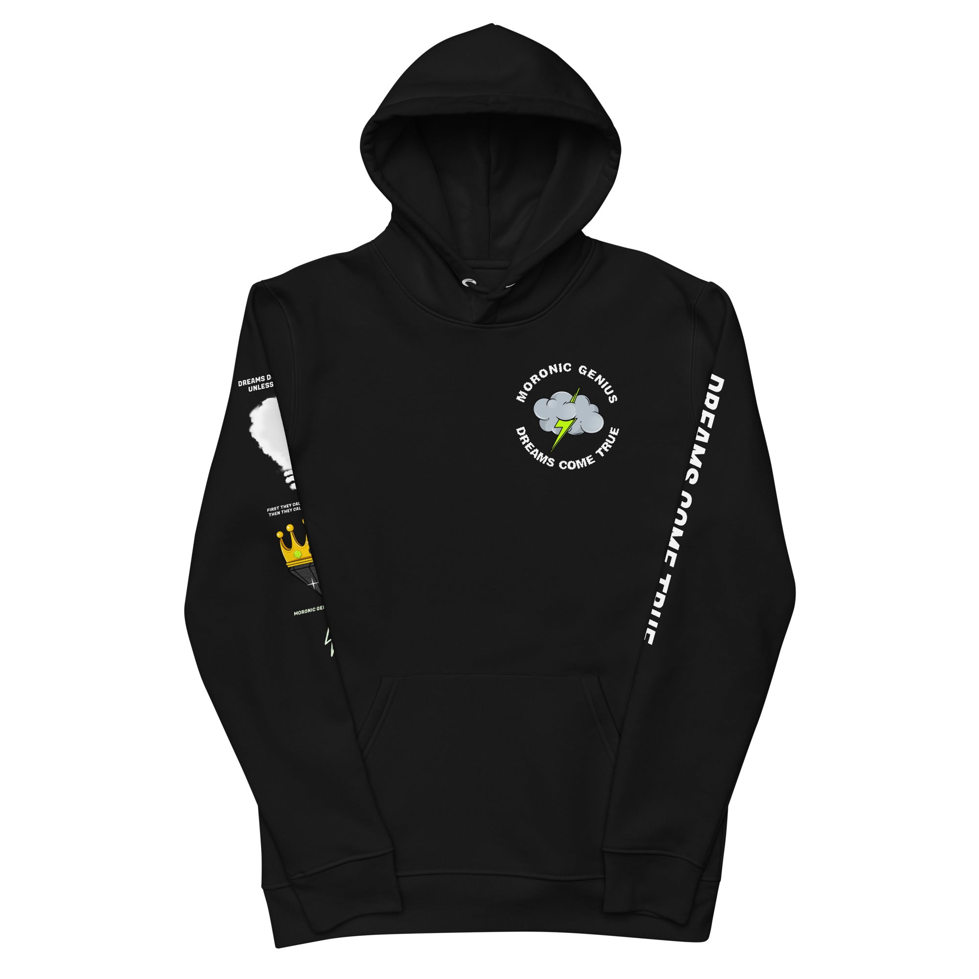 Moronic Geniu$ Cloud Hoodie