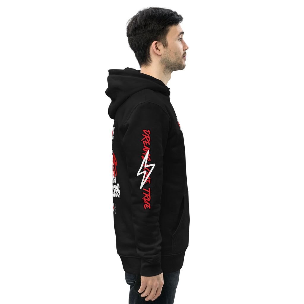 Moronic Genius Get Back Up Hoodie (Red)